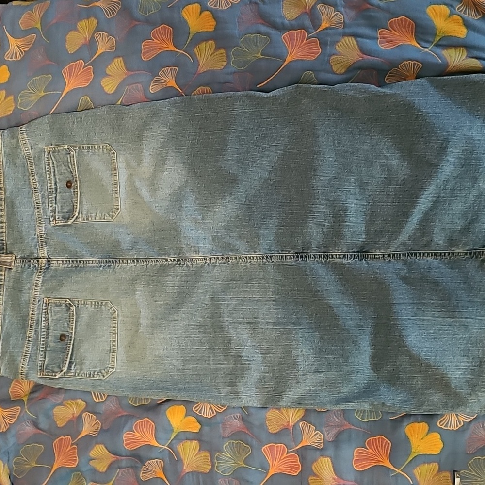 Signature by Levi Strauss Light Blue Denim Maxi Skirt